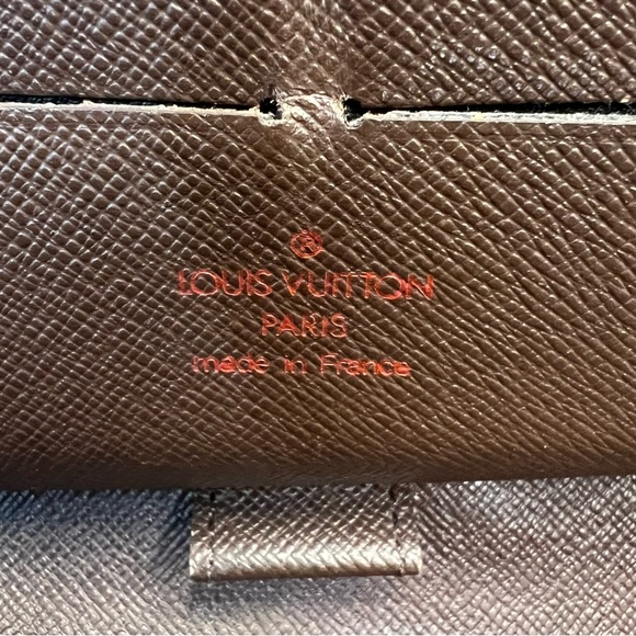 Authentic Louis Vuitton Damier Ebene Organizer Wallet - EUC - Picture 8 of 11
